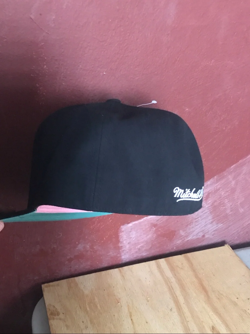 Anti Social Social Club Vancouver Grizzlies Black Snapback Hat with Teal Accent